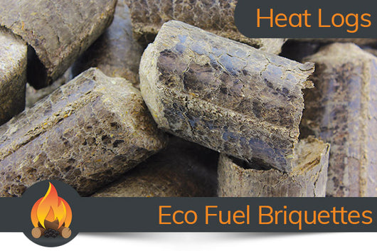 Winter Fuel Store Heat Log Briquettes Eco Fuel